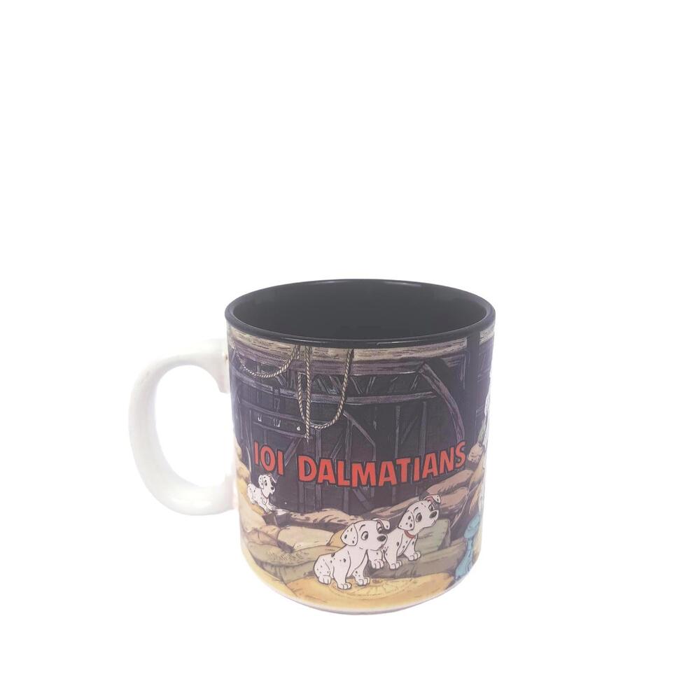 101 Dalmatians Coffee Tea Cup Mug Vintage Disney Free‎ Shipping 90s Japan